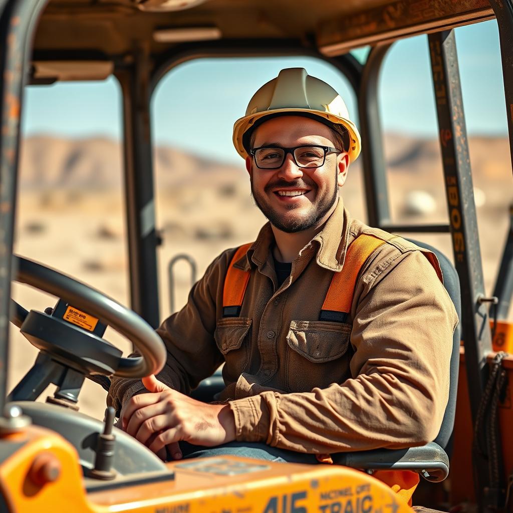Mini Excavator Scottsdale equipment operator at the controls